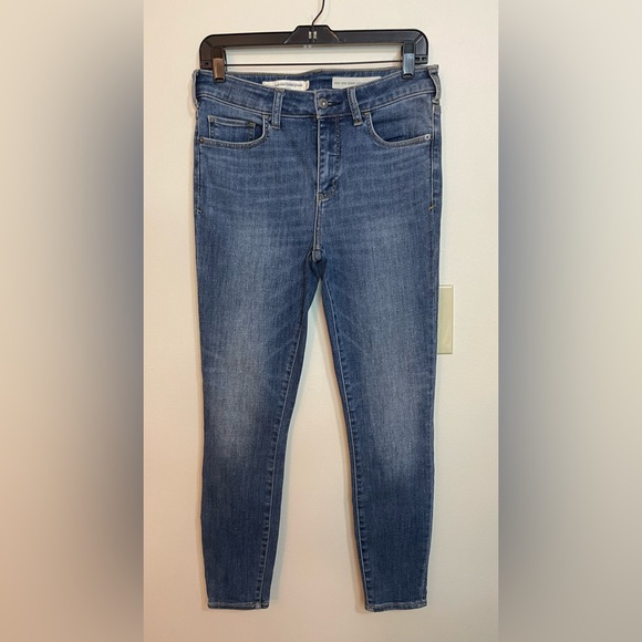 Pilcro and The Letterpress High Rise Denim Leggings Stretch Jean Denim Sz 29. - Picture 9 of 17